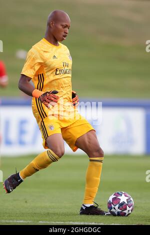 Leobrian Kokubo von Benfica während des UEFA Youth League Finales im Colovray Sports Center, Nyon. Bilddatum: 25. August 2020. Bildnachweis sollte lauten: Jonathan Moscrop/Sportimage via PA Images Stockfoto