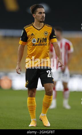 Vitinha von Wolverhampton Wanderers beim Carabao Cup Spiel in Molineux, Wolverhampton. Bilddatum: 17. September 2020. Bildnachweis sollte lauten: Darren Staples/Sportimage via PA Images Stockfoto