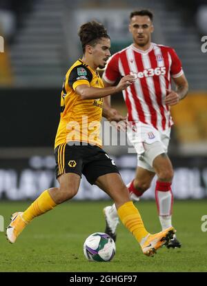 Vitinha von Wolverhampton Wanderers beim Carabao Cup Spiel in Molineux, Wolverhampton. Bilddatum: 17. September 2020. Bildnachweis sollte lauten: Darren Staples/Sportimage via PA Images Stockfoto