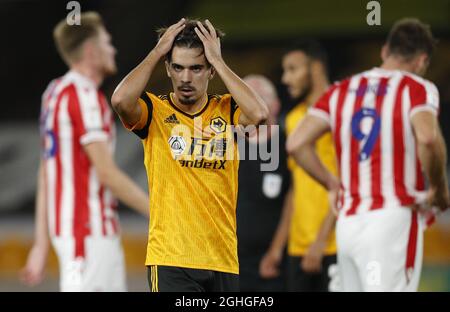 Vitinha von Wolverhampton Wanderers beim Carabao Cup Spiel in Molineux, Wolverhampton. Bilddatum: 17. September 2020. Bildnachweis sollte lauten: Darren Staples/Sportimage via PA Images Stockfoto