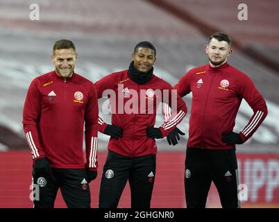 Rhian Brewster von Sheffield United während des Spiels der Premier League in Anfield, Liverpool. Bilddatum: 24. Oktober 2020. Bildnachweis sollte lauten: Andrew Yates/Sportimage via PA Images Stockfoto