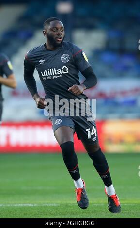 Brentfords Josh Dasilva beim Sky Bet Championship-Spiel in der Kenilworth Road, Luton. Bilddatum: 31. Oktober 2020. Bildnachweis sollte lauten: David Klein/Sportimage via PA Images Stockfoto