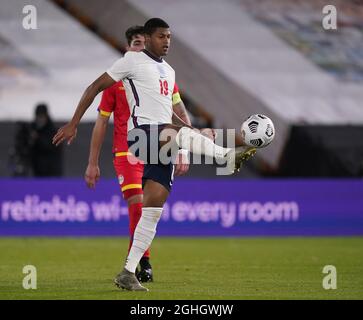 Rhian Brewster aus England während des UEFA Euro U21 Qualifying-Spiels in Molineux, Wolverhampton. Bilddatum: 13. November 2020. Bildnachweis sollte lauten: Andrew Yates/Sportimage via PA Images Stockfoto