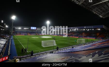 Gesamtansicht des Stadions ohne Fans aufgrund der Covid19-Pandemie vor dem Premier League-Spiel im Selhurst Park, London. Bilddatum: 27. November 2020. Bildnachweis sollte lauten: David Klein/Sportimage via PA Images Stockfoto