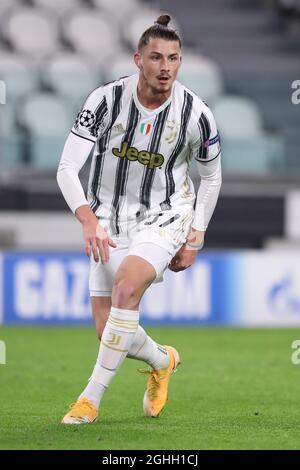 Radu Dragusin von Juventus während des UEFA Champions League-Spiels im Allianz-Stadion in Turin. Bilddatum: 2. Dezember 2020. Bildnachweis sollte lauten: Jonathan Moscrop/Sportimage via PA Images Stockfoto