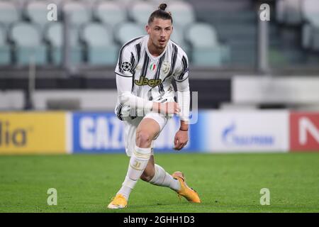 Radu Dragusin von Juventus während des UEFA Champions League-Spiels im Allianz-Stadion in Turin. Bilddatum: 2. Dezember 2020. Bildnachweis sollte lauten: Jonathan Moscrop/Sportimage via PA Images Stockfoto