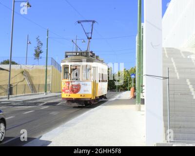 Lissabon, Portugal. September 2021. (INT) Tourismus in Lissabon. 6. September 2021, Lissabon, Portugal: Bewegung der Menschen in Lissabon, der Hauptstadt Portugals, am Montag (6), während des europäischen Sommers und inmitten der Coronavirus-Pandemie. (Bild: © Edson De Souza/TheNEWS2 über ZUMA Press Wire) Stockfoto