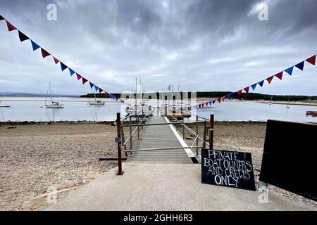 Findhorn, Moray Coast, Schottland Stockfoto