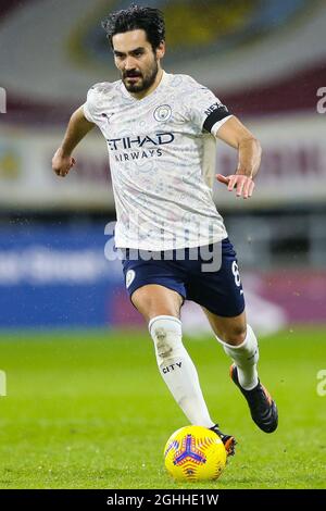 Ilkay Gundogan von Manchester City während des Spiels in der Premier League in Turf Moor, Burnley. Bilddatum: 3. Februar 2021. Bildnachweis sollte lauten: Barry Coombs/Sportimage via PA Images Stockfoto