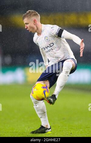 Oleksandr Zinchenko von Manchester City beim Premier League-Spiel in Turf Moor, Burnley. Bilddatum: 3. Februar 2021. Bildnachweis sollte lauten: Barry Coombs/Sportimage via PA Images Stockfoto