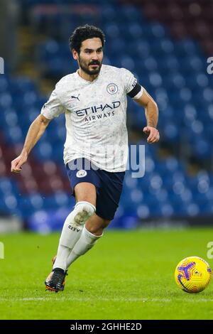 Ilkay Gundogan von Manchester City während des Spiels in der Premier League in Turf Moor, Burnley. Bilddatum: 3. Februar 2021. Bildnachweis sollte lauten: Barry Coombs/Sportimage via PA Images Stockfoto