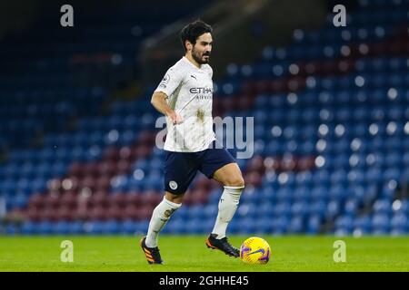 Ilkay Gundogan von Manchester City während des Spiels in der Premier League in Turf Moor, Burnley. Bilddatum: 3. Februar 2021. Bildnachweis sollte lauten: Barry Coombs/Sportimage via PA Images Stockfoto