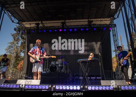 Napa, USA. September 2021. Valley tritt am 3. Tag des BottleRock Napa Valley Music Festivals 2021 auf der Napa Valley Expo am 5. September 2021 in Napa, Kalifornien, auf. Foto von Chris Tuite/ImageSPACE Credit: Imagespace/Alamy Live News Stockfoto