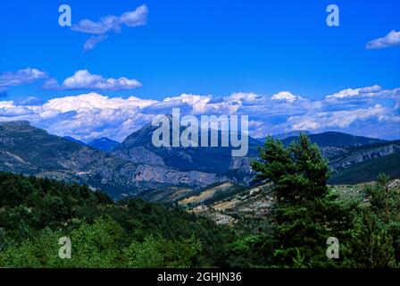 Das Massif des Maures in der französischen Region Alpes du Sud Stockfoto