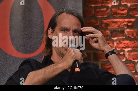 Köln, Deutschland. September 2021. Der Philosoph und Autor Richard David Precht spricht und diskutiert auf phil.COLOGNE, dem internationalen Festival für Philosophie.Quelle: Horst Galuschka/dpa/Alamy Live News Stockfoto