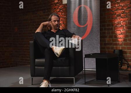 Köln, Deutschland. September 2021. Der Philosoph und Autor Richard David Precht spricht und diskutiert auf phil.COLOGNE, dem internationalen Festival für Philosophie.Quelle: Horst Galuschka/dpa/Alamy Live News Stockfoto