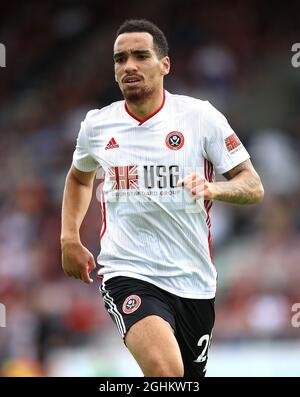 Aktenfoto vom 20-07-2019 von Kean Bryan von Sheffield United. Ausgabedatum: Dienstag, 7. September 2021. Stockfoto