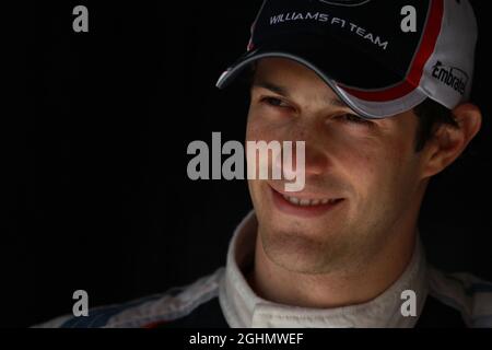 23.02.2012 Barcelona, Spanien, Bruno Senna (BRA), Williams F1 Team - Formel-1-Test, Tag 3 - Formel-1-Weltmeisterschaft Stockfoto