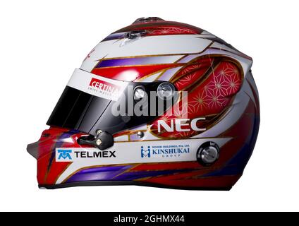 Kamui Kobayashi (JAP), sauber F1 Team Helm Stockfoto