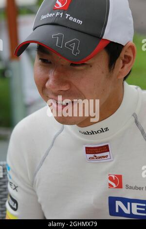 Kamui Kobayashi (JAP), sauber F1 Team 15.03.2012. Formel-1-Weltmeisterschaft, Rd 1, Großer Preis Von Australien, Melbourne, Australien Stockfoto