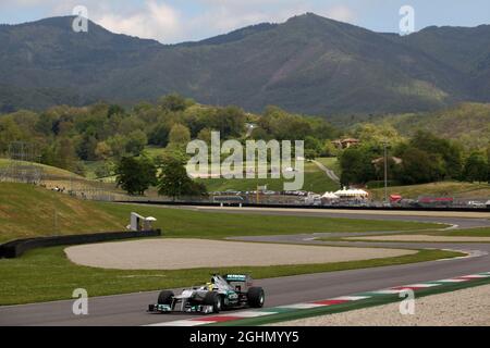 Nico Rosberg (GER), Mercedes GP 03.05.2012. Formel-1-Weltmeisterschaft, Testing, Mugello, Italien Stockfoto