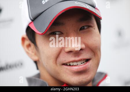 Kamui Kobayashi (JAP), sauber F1 Team 19.07.2012. Formel 1 Weltmeisterschaft, Rd 10, Großer Preis Von Deutschland, Hockenheim, Deutschland, Tag Der Vorbereitung Stockfoto