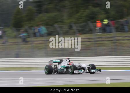 Michael Schumacher (GER), Mercedes GP 20.07.2012. Formel 1 Weltmeisterschaft, Rd 10, Großer Preis Von Deutschland, Hockenheim, Deutschland, Übungstag Stockfoto
