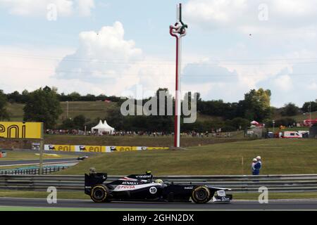 Bruno Senna (BH) Williams FW34. 27.07.2012. Formel 1 Weltmeisterschaft, Rd 11, Großer Preis Von Ungarn, Budapest, Ungarn, Übungstag Stockfoto