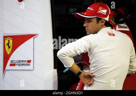 Felipe Massa (BRA) Ferrari F2012. 21.09.2012.Formel-1-Weltmeisterschaft, Rd 14, Großer Preis Von Singapur, Singapur, Singapur, Übungstag Stockfoto