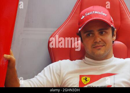 Felipe Massa (BH) Ferrari. 21.09.2012.Formel-1-Weltmeisterschaft, Rd 14, Großer Preis Von Singapur, Singapur, Singapur, Übungstag Stockfoto