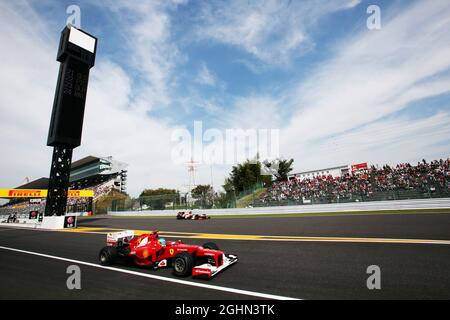 Fernando Alonso (ESP) Ferrari F2012. 06.10.2012. Formel 1 Weltmeisterschaft, Rd 15, Großer Preis Von Japan, Suzuka, Japan, Qualifizierender Tag. Stockfoto