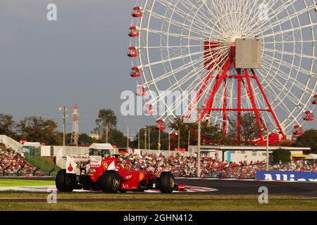 Felipe Massa (BRA) Ferrari F2012. 07.10.2012. Formel 1 Weltmeisterschaft, Rd 15, Großer Preis Von Japan, Suzuka, Japan, Wettkampftag. Stockfoto