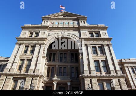 Das Texas Capitol in Austin. 14.11.2012. Formel-1-Weltmeisterschaft, Rd 19, großer Preis der Vereinigten Staaten, Austin, Texas, USA, Vorbereitungstag. Stockfoto