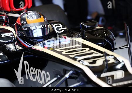 Kimi Räikkönen (FIN) Lotus F1 E21. 07.02.2013. Formel-1-Test, Tag Drei, Jerez, Spanien. Stockfoto