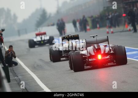 Nico Hulkenberg (GER) sauber C32. 21.02.2013. Formel-1-Test, Tag Drei, Barcelona, Spanien. Stockfoto