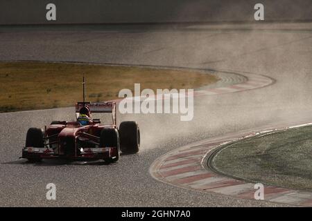 Felipe Massa (BRA) Ferrari F138. 28.02.2013. Formel-1-Test, Erster Tag, Barcelona, Spanien. Stockfoto