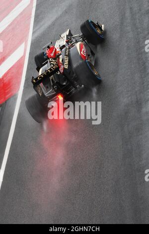 Romain Grosjean (FRA) Lotus F1 E21. 01.03.2013. Formel-1-Test, Tag Zwei, Barcelona, Spanien. Stockfoto