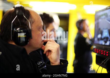 Frederic Vasseur (FRA) Renault Sport F1 Team Racing Director. 29.10.2016. Formel-1-Weltmeisterschaft, Rd 4, Großer Preis Von Russland, Sotschi-Autodrom, Sotschi, Russland, Übungstag. Bildnachweis sollte lauten: XPB/Press Association Images. Stockfoto