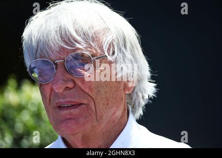 Bernie Ecclestone (GBR). 14.05.2016. Formel 1 Weltmeisterschaft, Rd 5, Großer Preis Von Spanien, Barcelona, Spanien, Qualifizierender Tag. Bildnachweis sollte lauten: XPB/Press Association Images. Stockfoto