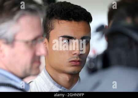 Pascal Wehrlein (GER) Manor Racing. 17.05.2016. Formel 1 In-Season Testing, Tag 1, Barcelona, Spanien. Dienstag. Bildnachweis sollte lauten: XPB/Press Association Images. Stockfoto