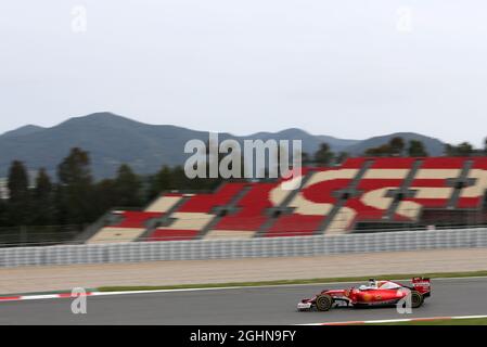 Sebastian Vettel (GER) Ferrari SF16-H. 17.05.2016. Formel 1 In-Season Testing, Tag 1, Barcelona, Spanien. Dienstag. Bildnachweis sollte lauten: XPB/Press Association Images. Stockfoto