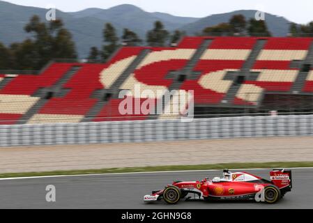 Sebastian Vettel (GER) Ferrari SF16-H. 17.05.2016. Formel 1 In-Season Testing, Tag 1, Barcelona, Spanien. Dienstag. Bildnachweis sollte lauten: XPB/Press Association Images. Stockfoto