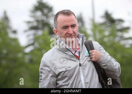 Paddy Lowe (GBR) Mercedes AMG F1 Executive Director (Technik). 09.06.2016. Formel-1-Weltmeisterschaft, Rd 7, Großer Preis Von Kanada, Montreal, Kanada, Tag Der Vorbereitung. Bildnachweis sollte lauten: XPB/Press Association Images. Stockfoto