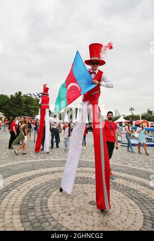 Atmosphäre. 17.06.2016. Formel-1-Weltmeisterschaft, Rd 8, Großer Preis Von Europa, Baku Street Circuit, Aserbaidschan, Übungstag. Bildnachweis sollte lauten: XPB/Press Association Images. Stockfoto