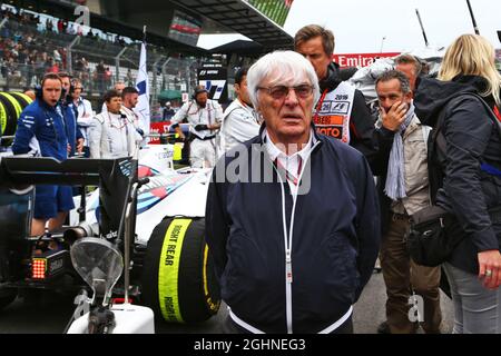 Bernie Ecclestone (GBR) am Start. 03.07.2016. Formel 1 Weltmeisterschaft, Rd 9, Großer Preis Von Österreich, Spielberg, Österreich, Wettkampftag. Bildnachweis sollte lauten: XPB/Press Association Images. Stockfoto