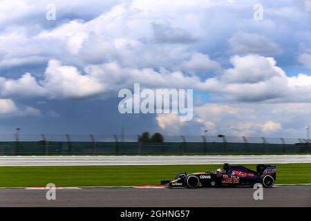 Sergio Sette Camara (BRA) Scuderia Toro Rosso STR11 Testfahrer. 13.07.2016. Formel-1-Saisonprüfung, Tag Zwei, Silverstone, England. Mittwoch. Bildnachweis sollte lauten: XPB/Press Association Images. Stockfoto