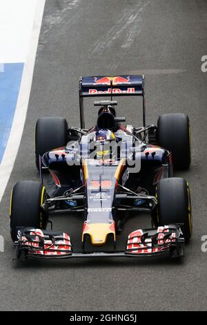 Sergio Sette Camara (BRA) Scuderia Toro Rosso STR11 Testfahrer. 13.07.2016. Formel-1-Saisonprüfung, Tag Zwei, Silverstone, England. Mittwoch. Bildnachweis sollte lauten: XPB/Press Association Images. Stockfoto