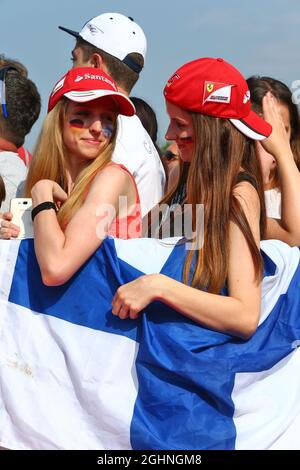 Lüfter. 23.07.2016. Formel 1 Weltmeisterschaft, Rd 11, Großer Preis Von Ungarn, Budapest, Ungarn, Qualifizierender Tag. Bildnachweis sollte lauten: XPB/Press Association Images. Stockfoto