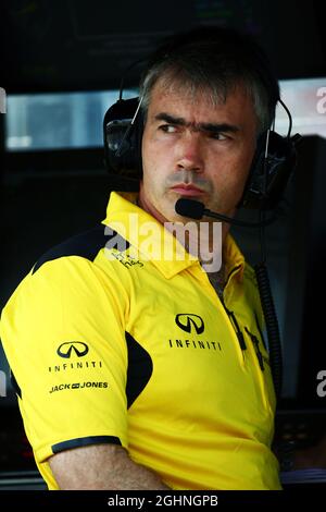 Nick Chester (GBR) Renault Sport F1 Team Chassis Technical Director. 23.07.2016. Formel 1 Weltmeisterschaft, Rd 11, Großer Preis Von Ungarn, Budapest, Ungarn, Qualifizierender Tag. Bildnachweis sollte lauten: XPB/Press Association Images. Stockfoto