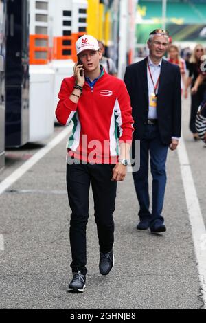 Mick Schumacher (GER) Prema Powerteam. Großer Preis von Deutschland, Sonntag, 31. Juli 2016. Hockenheim, Deutschland. 31.07.2016. Formel 1 Weltmeisterschaft, Rd 12, Großer Preis Von Deutschland, Hockenheim, Deutschland, Wettkampftag. Bildnachweis sollte lauten: XPB/Press Association Images. Stockfoto